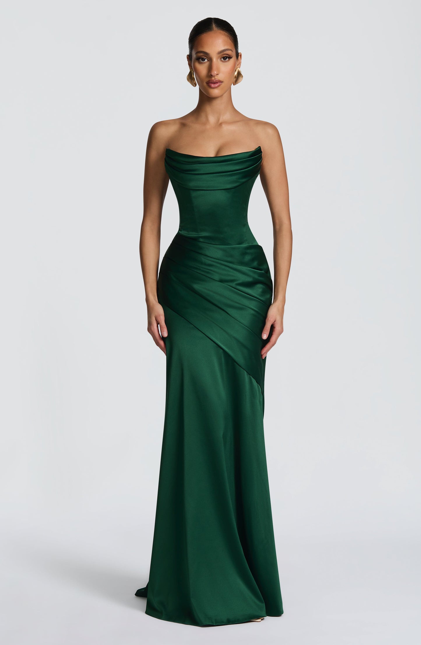 Kensington Maxi Dress Emerald