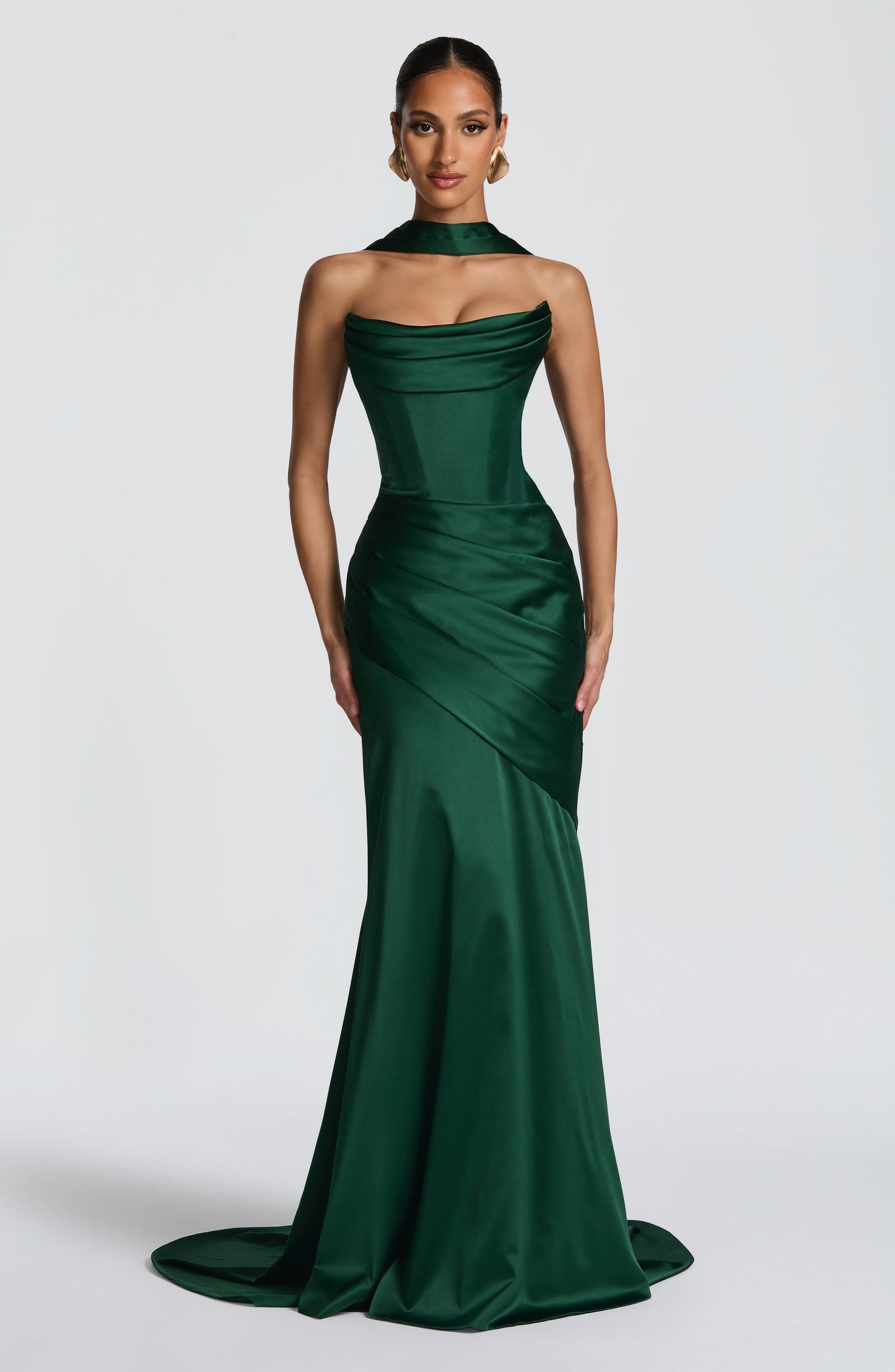 Kensington Maxi Dress Emerald