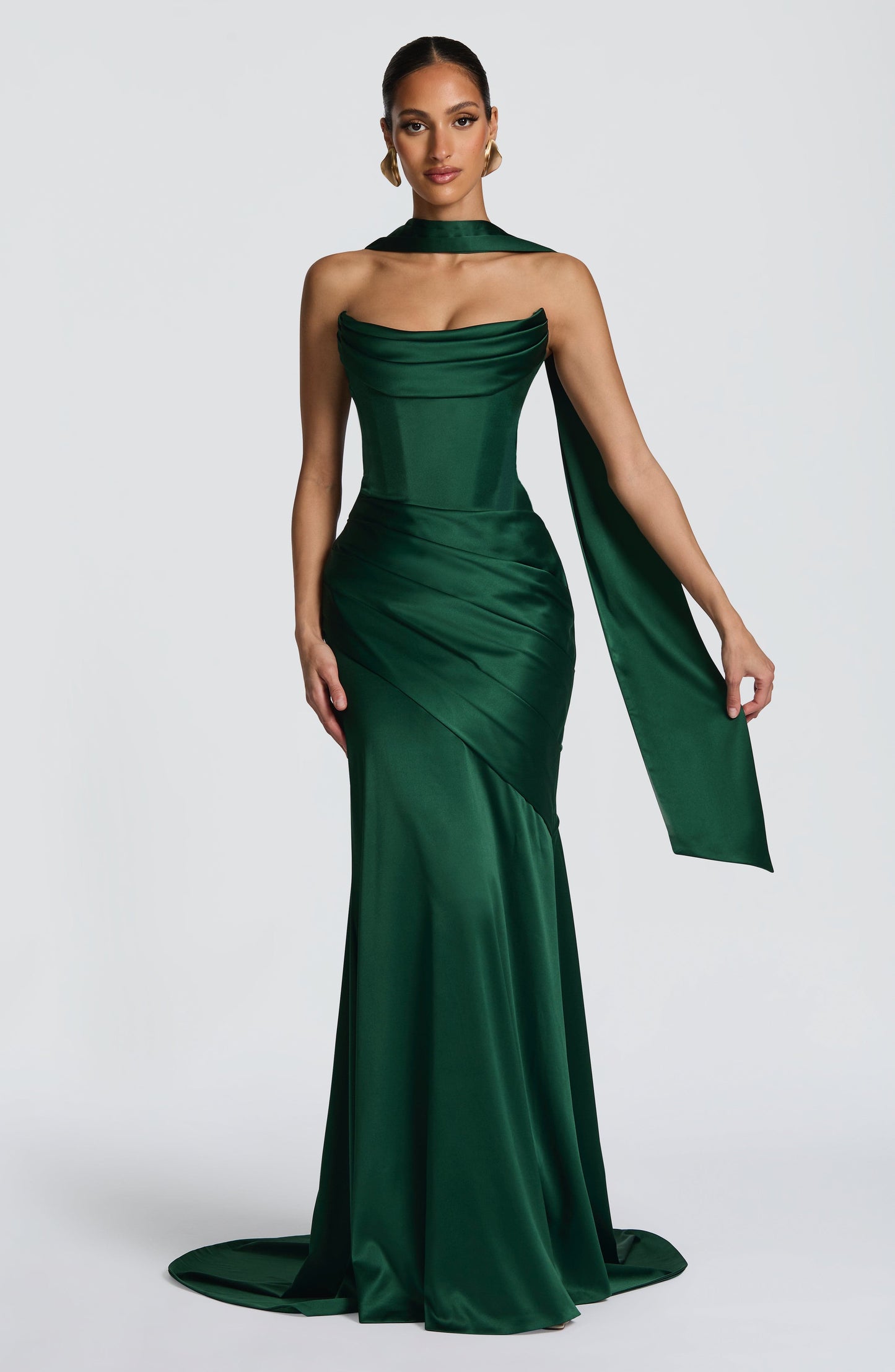 Kensington Maxi Dress Emerald