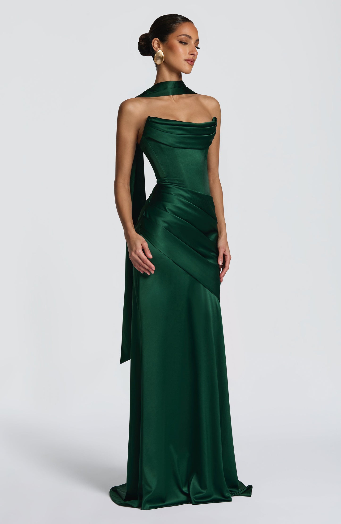 Kensington Maxi Dress Emerald