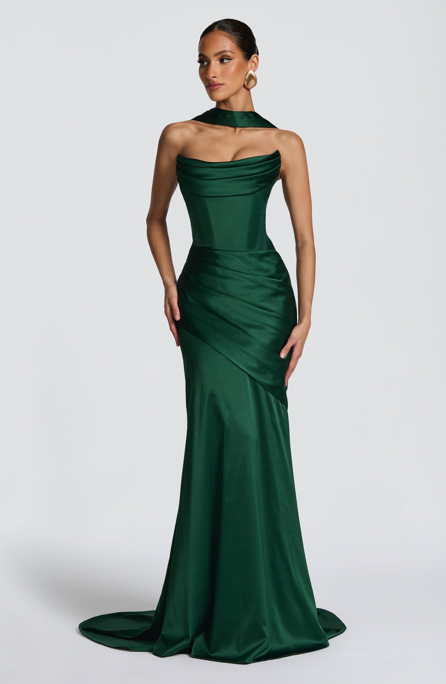 Kensington Maxi Dress Emerald