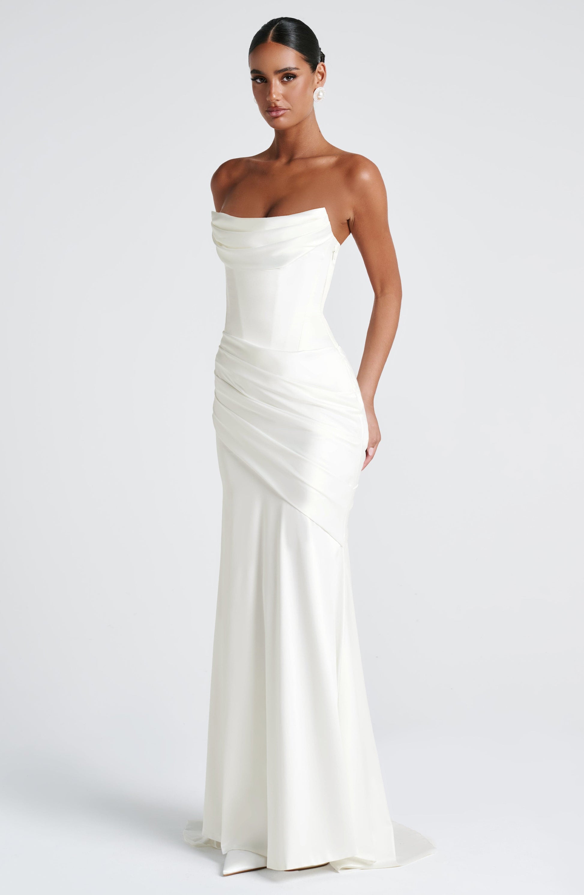 Kensington Maxi Dress Ivory