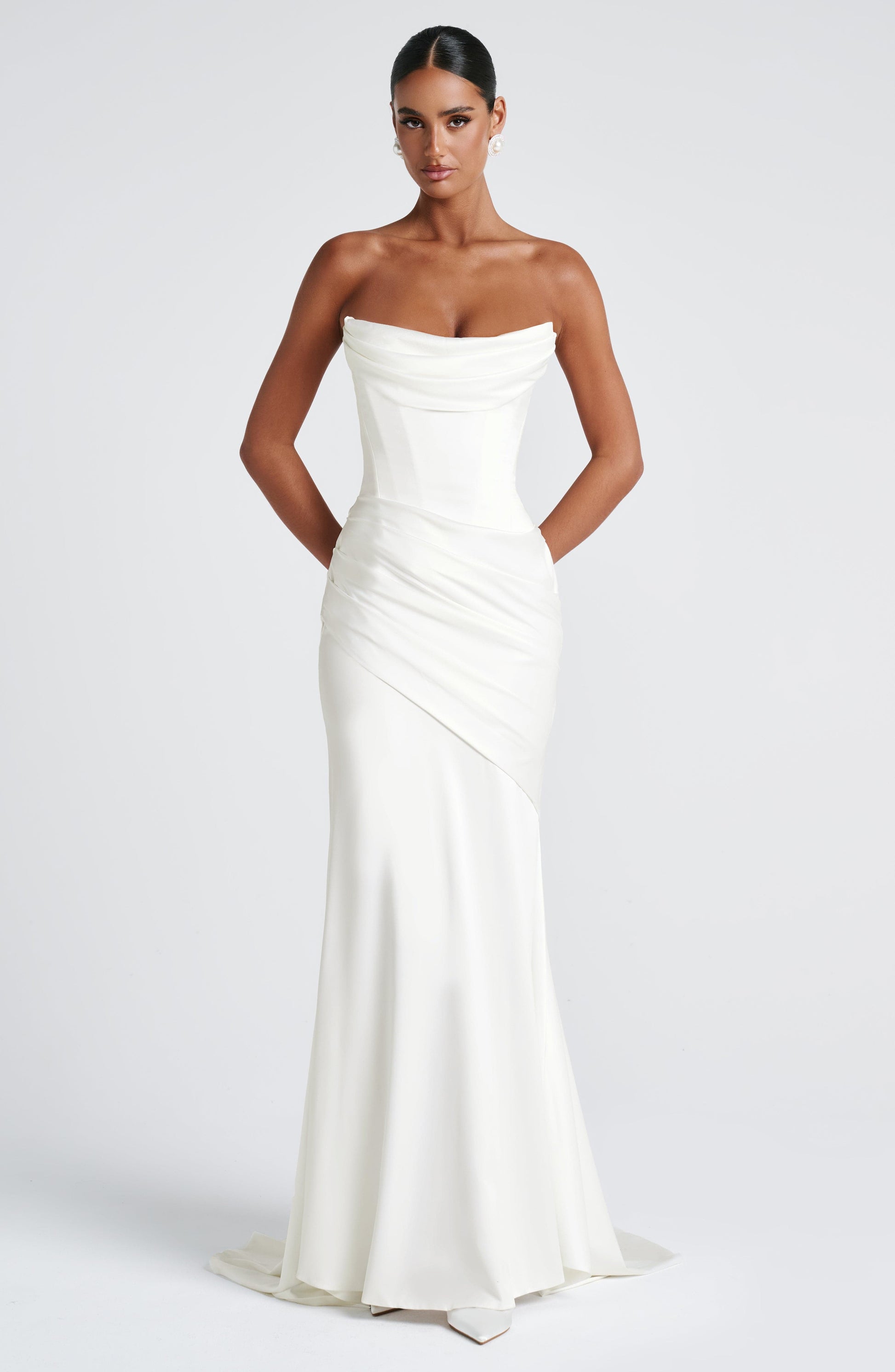 Kensington Maxi Dress Ivory