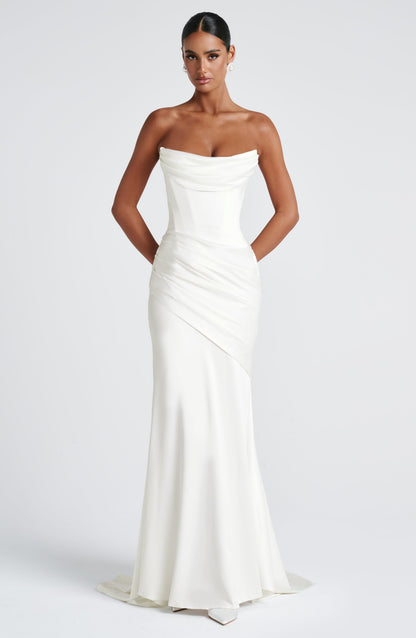 Kensington Maxi Dress Ivory