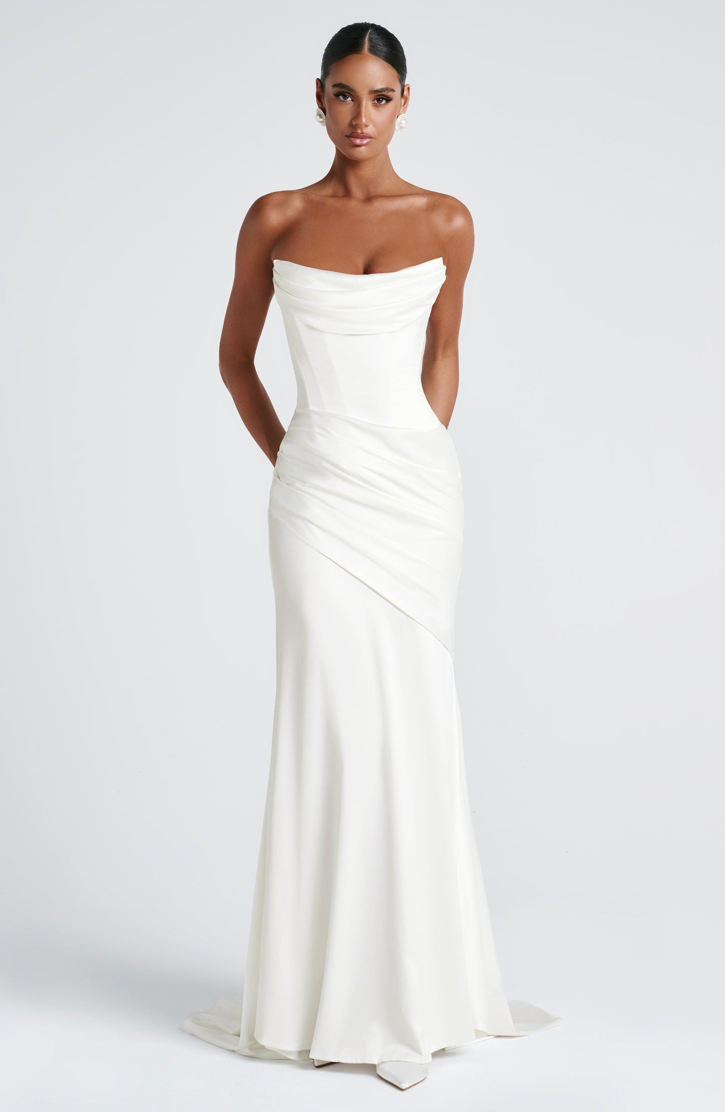 Kensington Maxi Dress Ivory