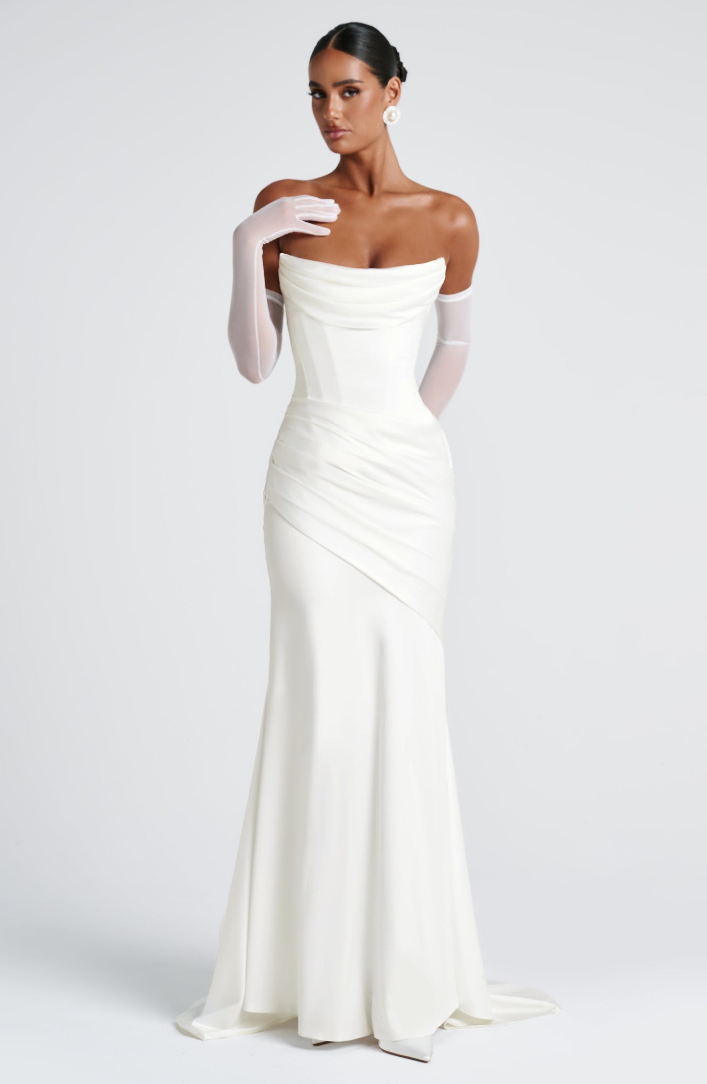 Kensington Maxi Dress Ivory