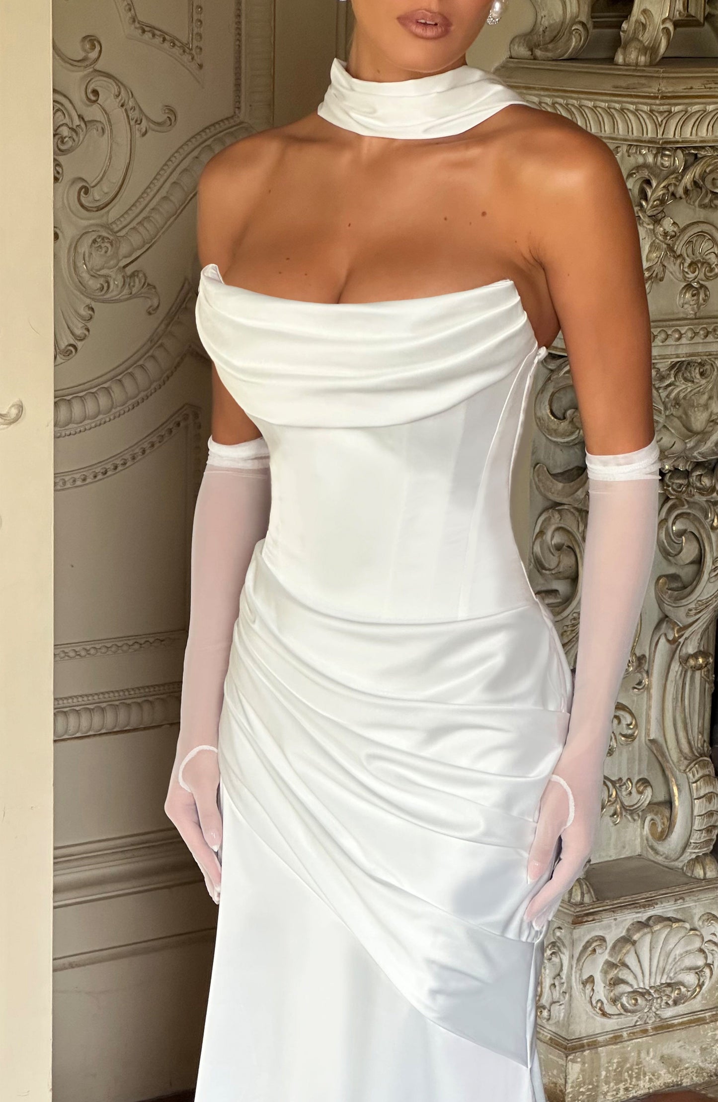 Kensington Maxi Dress Ivory