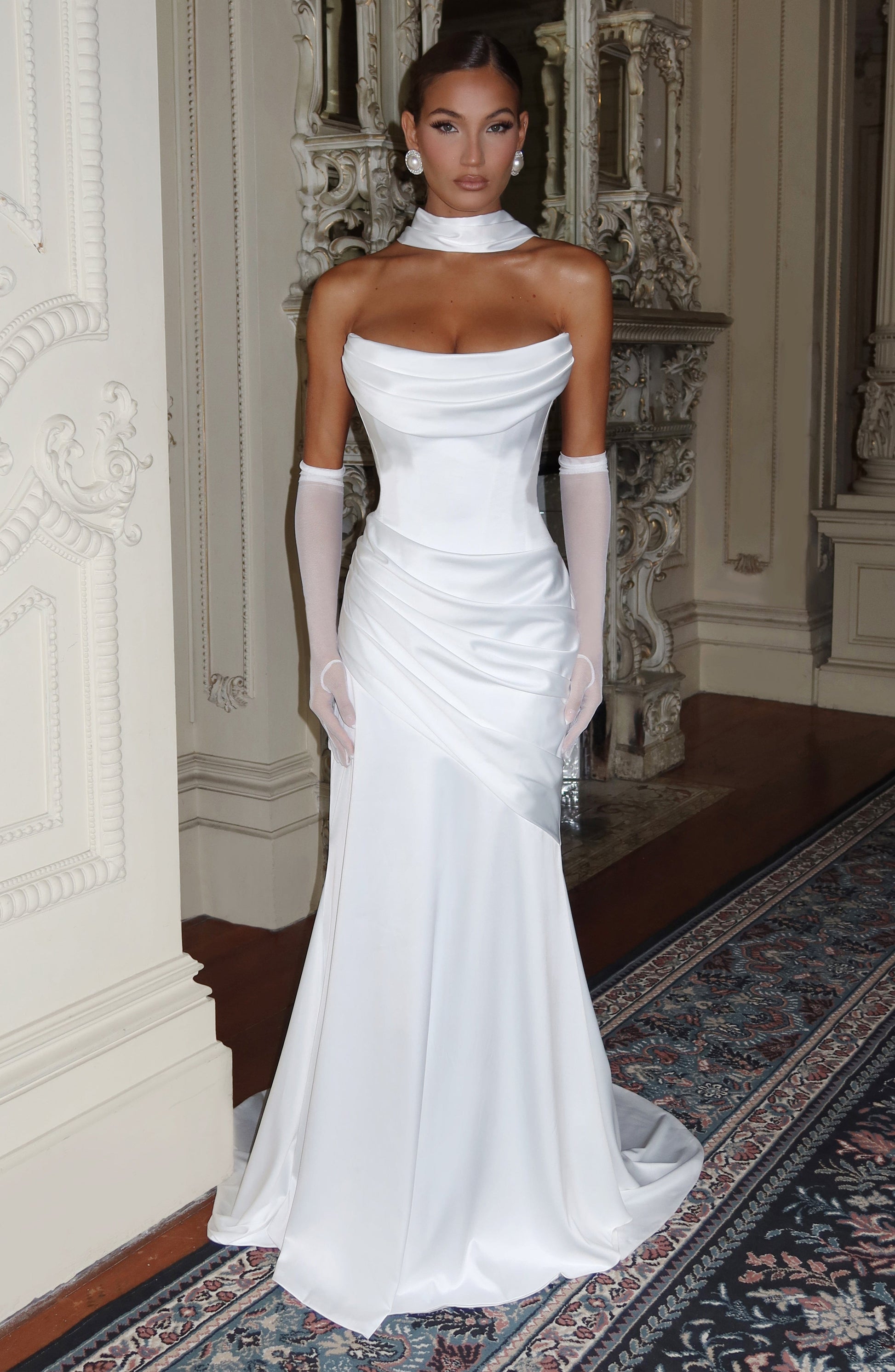Kensington Maxi Dress Ivory