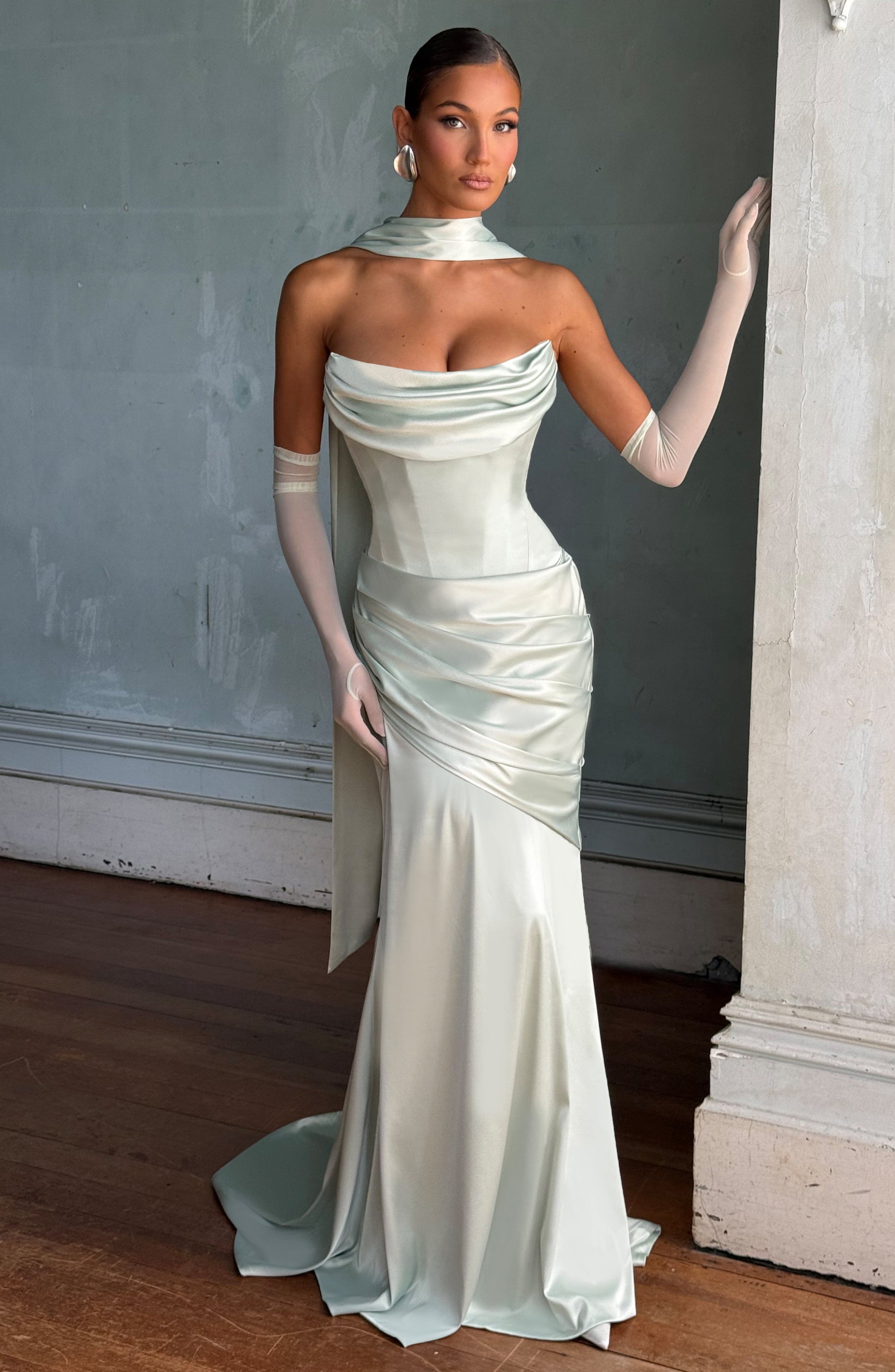 Kensington Maxi Dress Mint