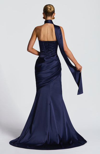 Kensington Maxi Dress Navy