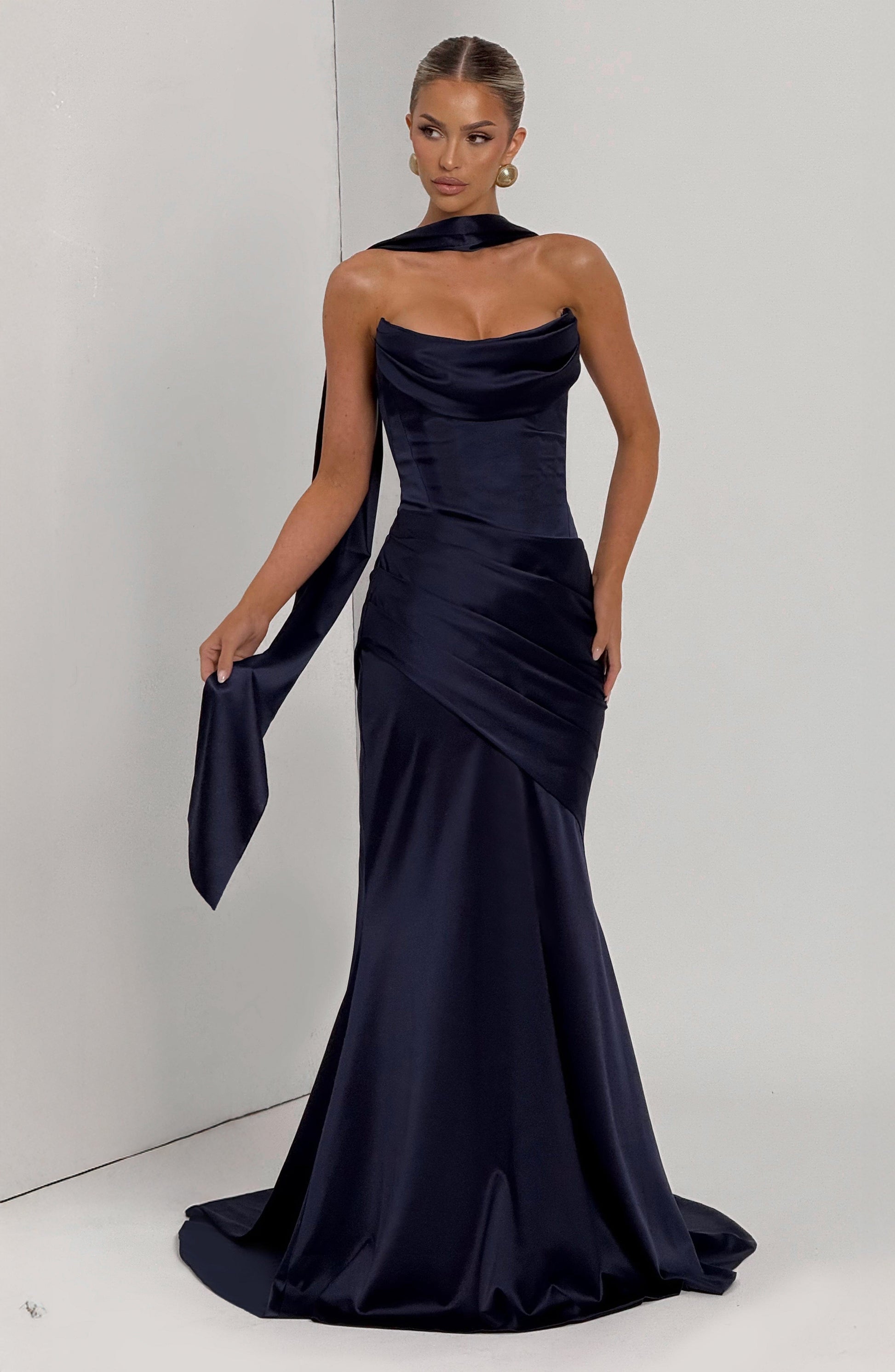 Kensington Maxi Dress Navy