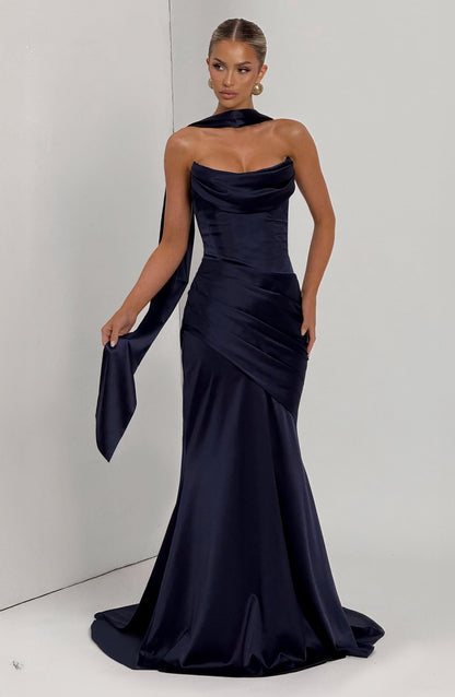 Kensington Maxi Dress Navy
