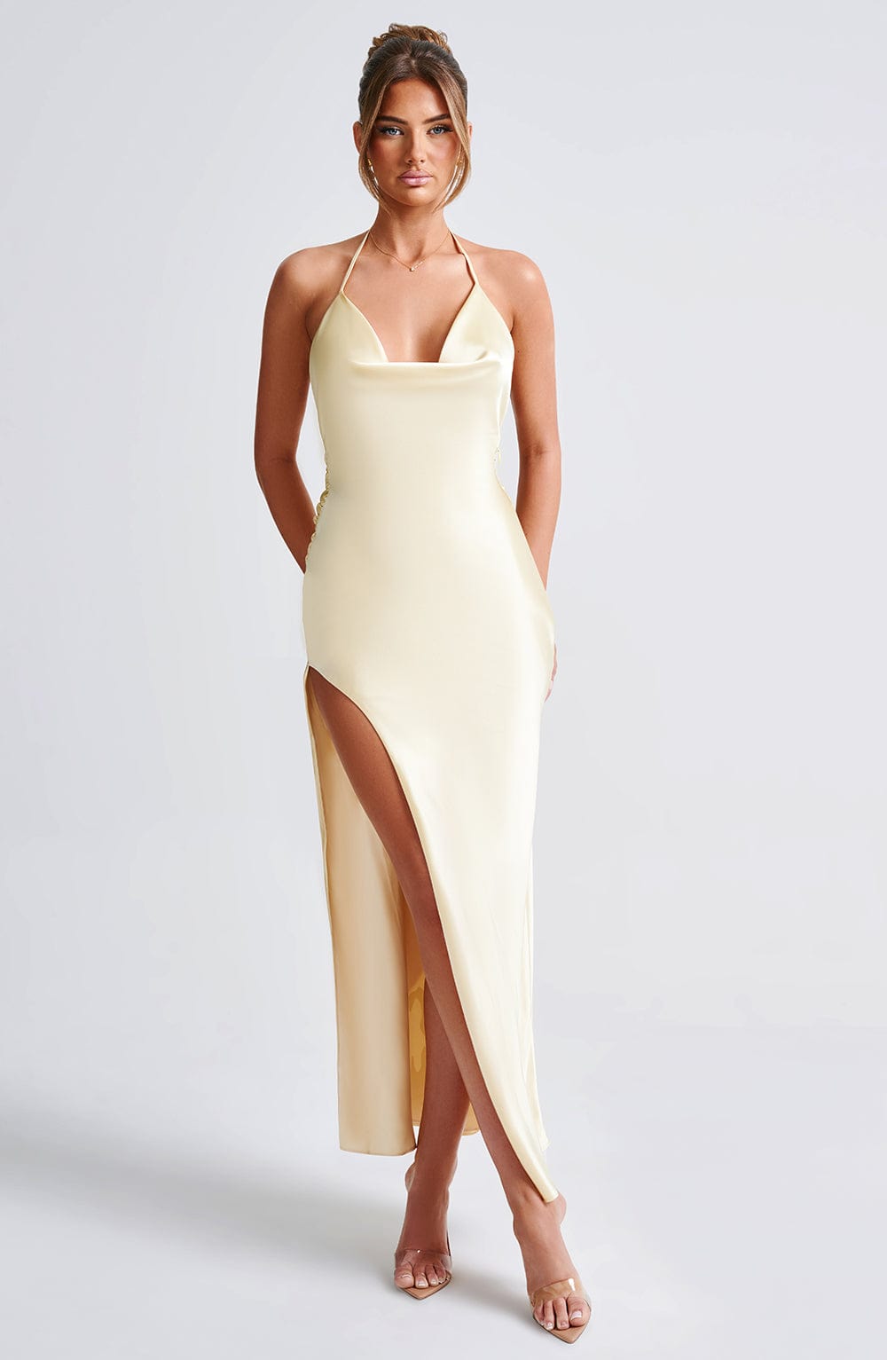 Kiandra Maxi Dress Lemon