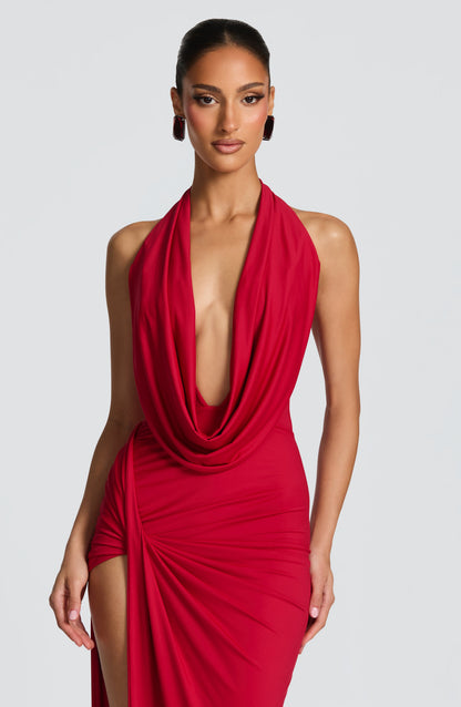 Kingsley Maxi Dress Red