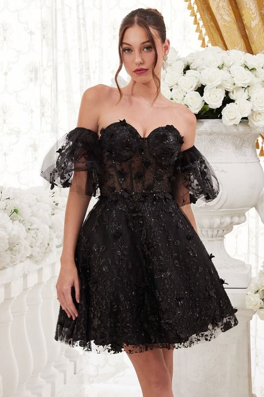 Evie Mini Dress FLORAL STRAPLESS SHORT DRESS