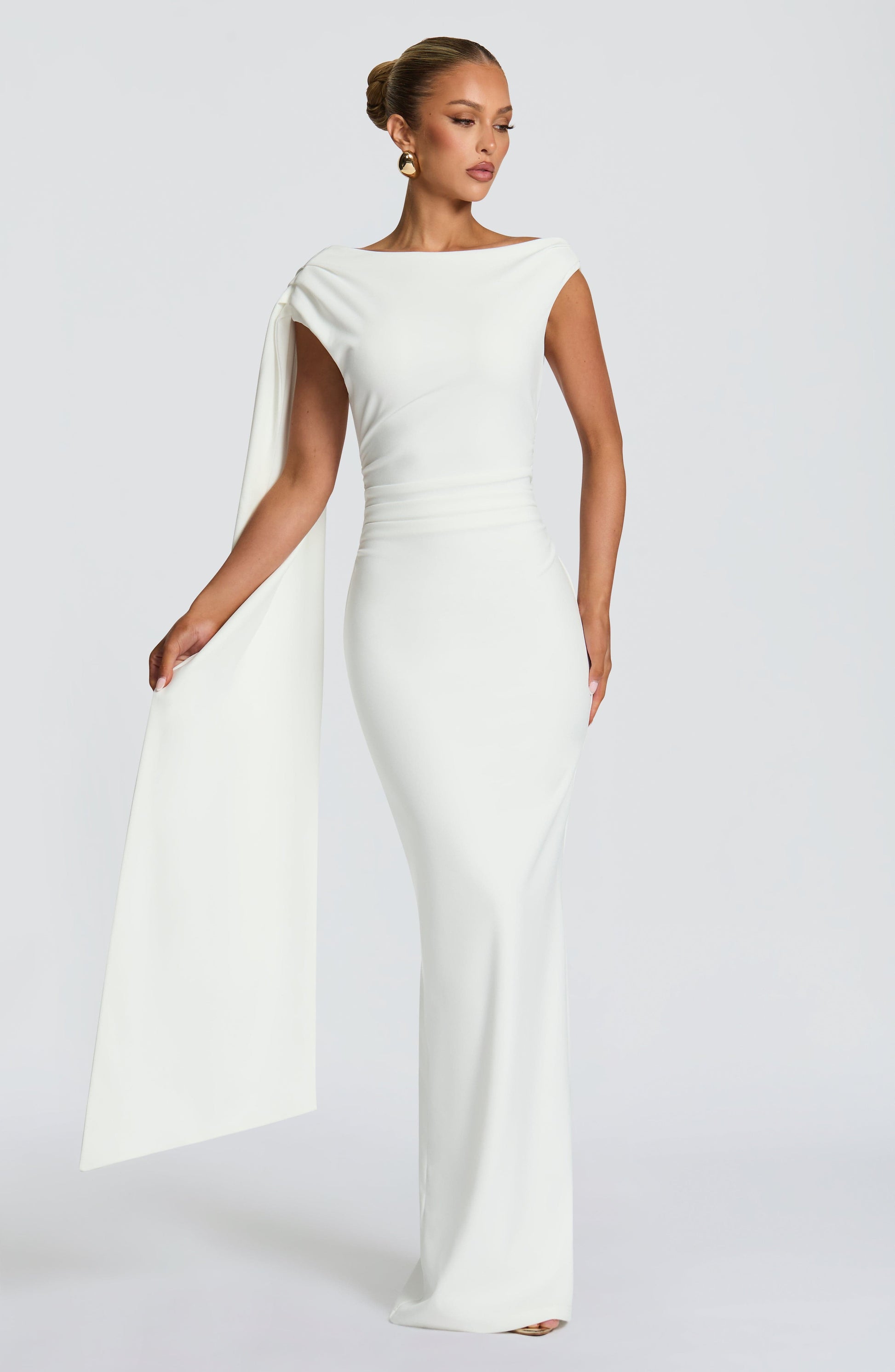 Kylie Maxi Dress Ivory