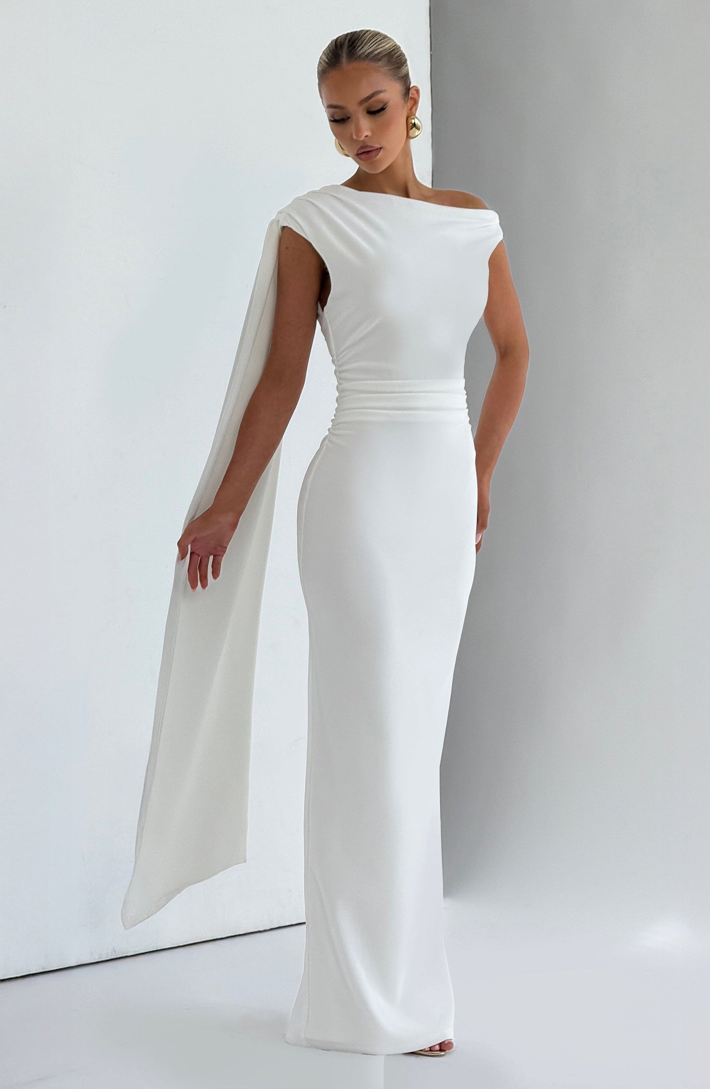 Kylie Maxi Dress Ivory