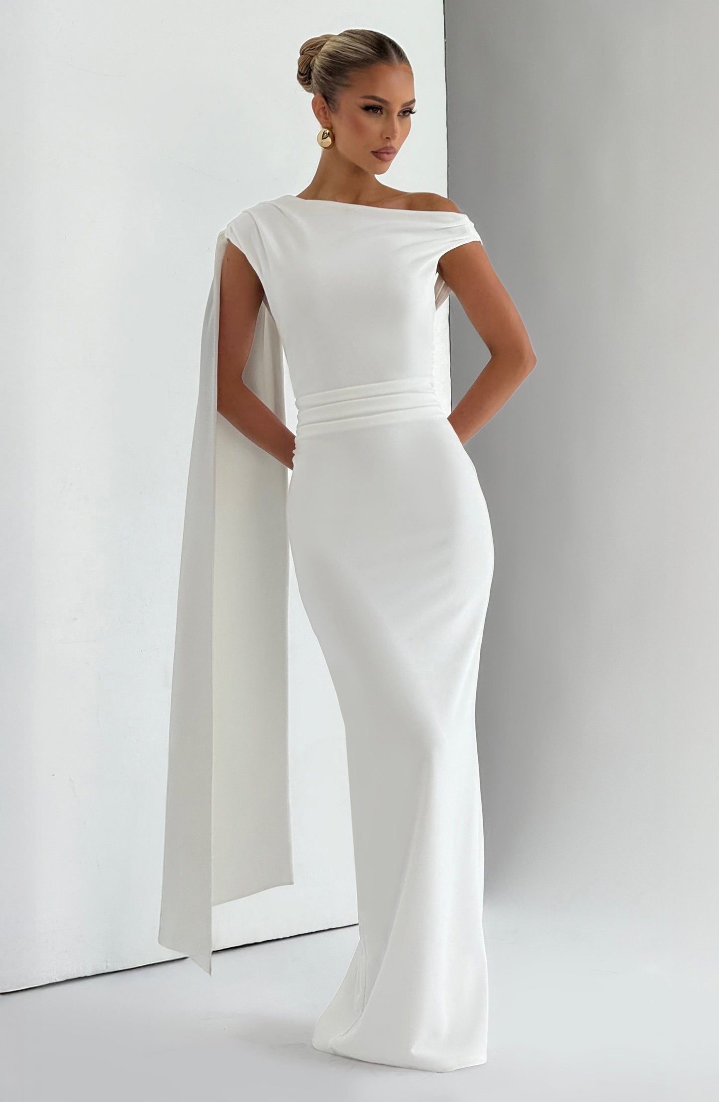 Kylie Maxi Dress Ivory
