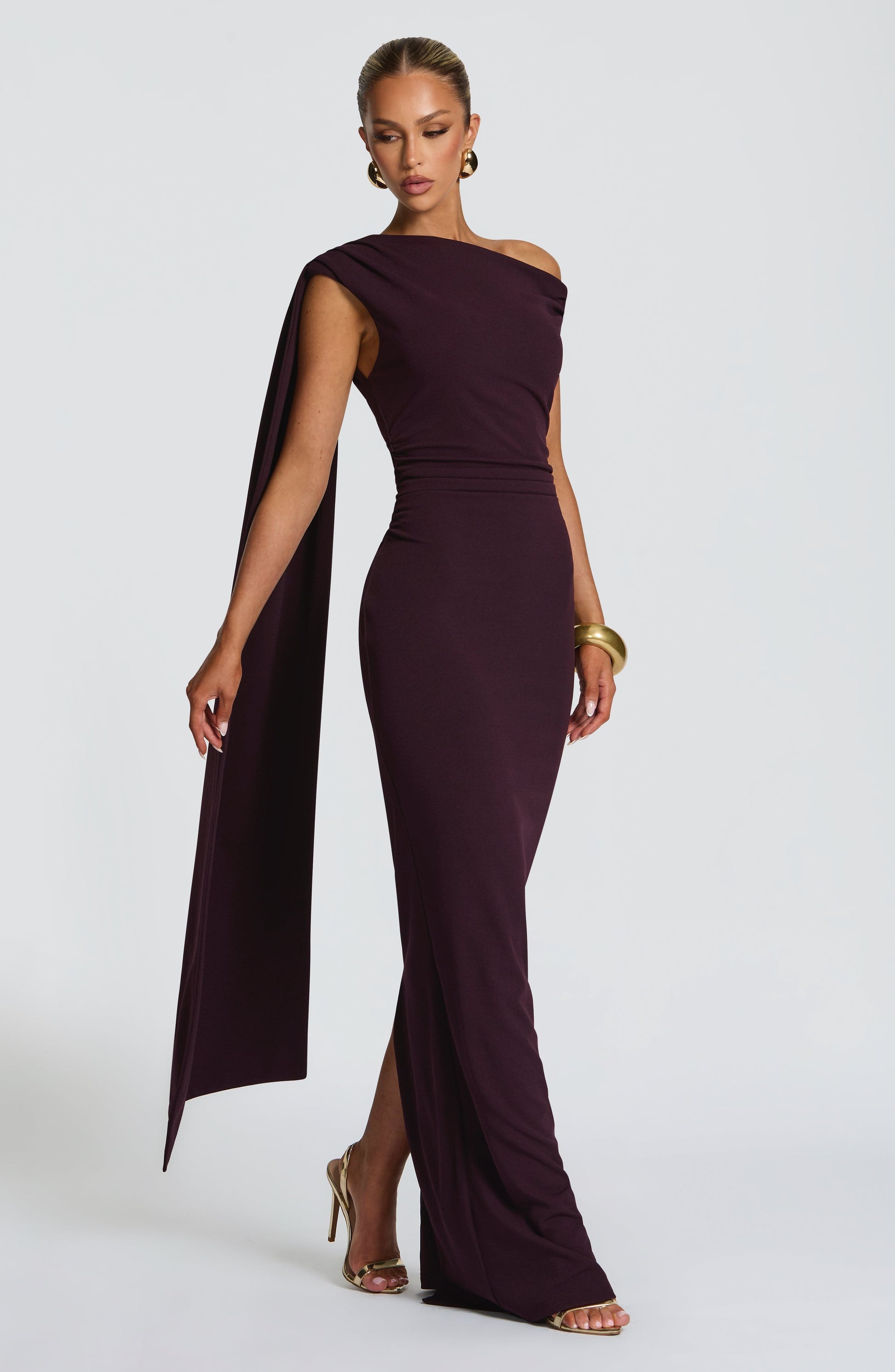 Kylie Maxi Dress Plum