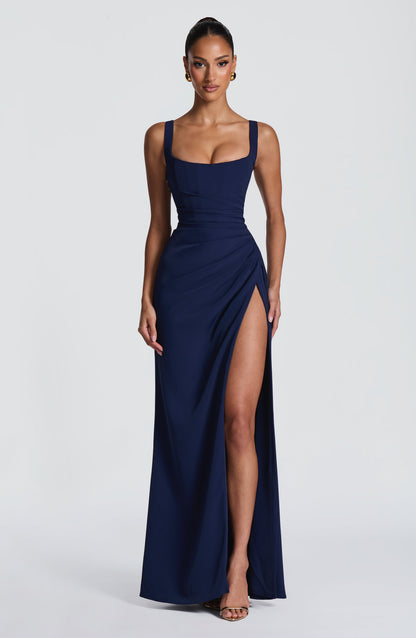 Laleh Maxi Dress Navy