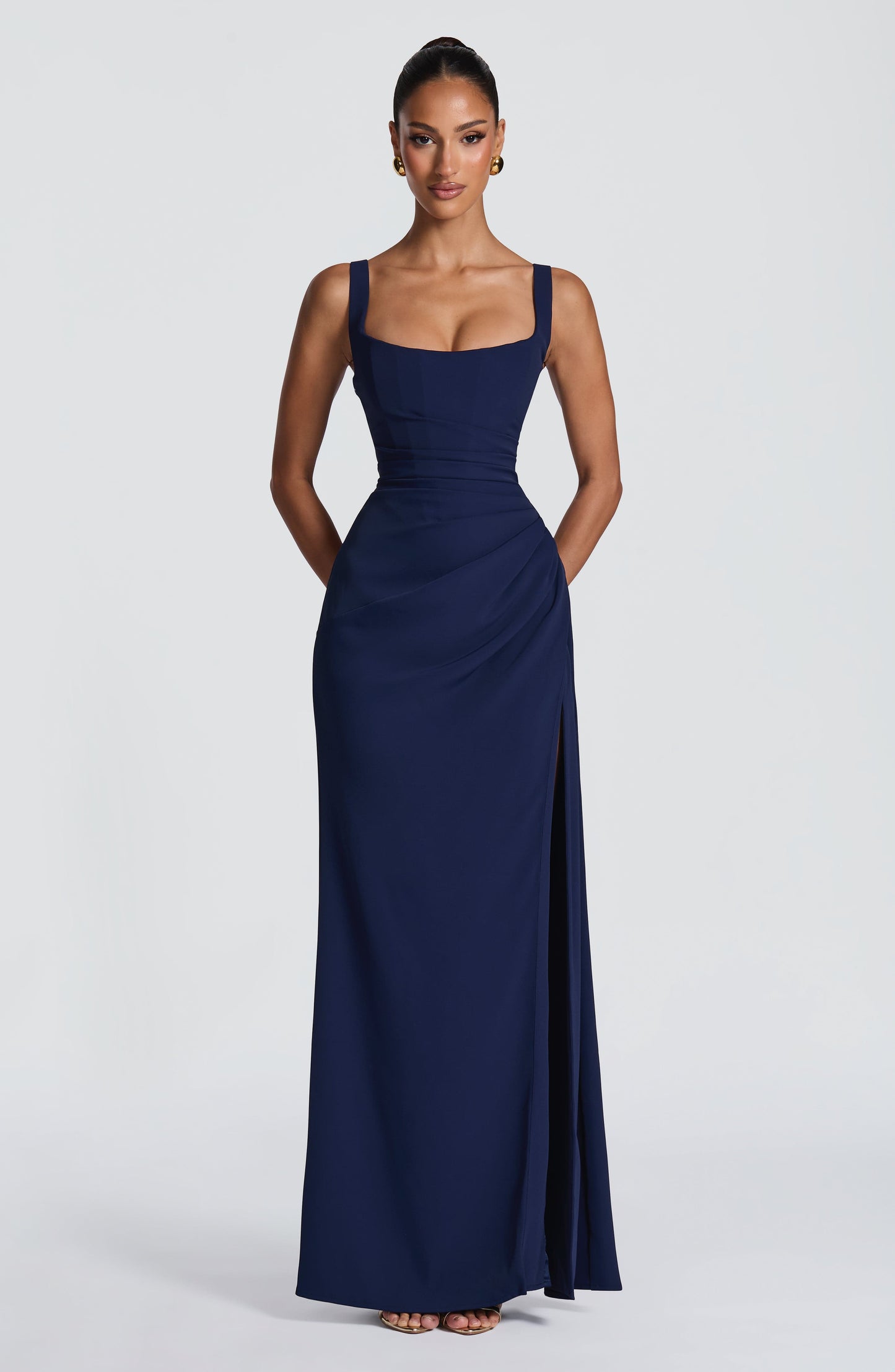 Laleh Maxi Dress Navy