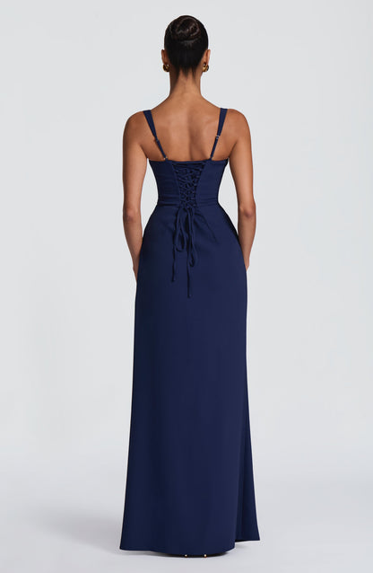 Laleh Maxi Dress Navy