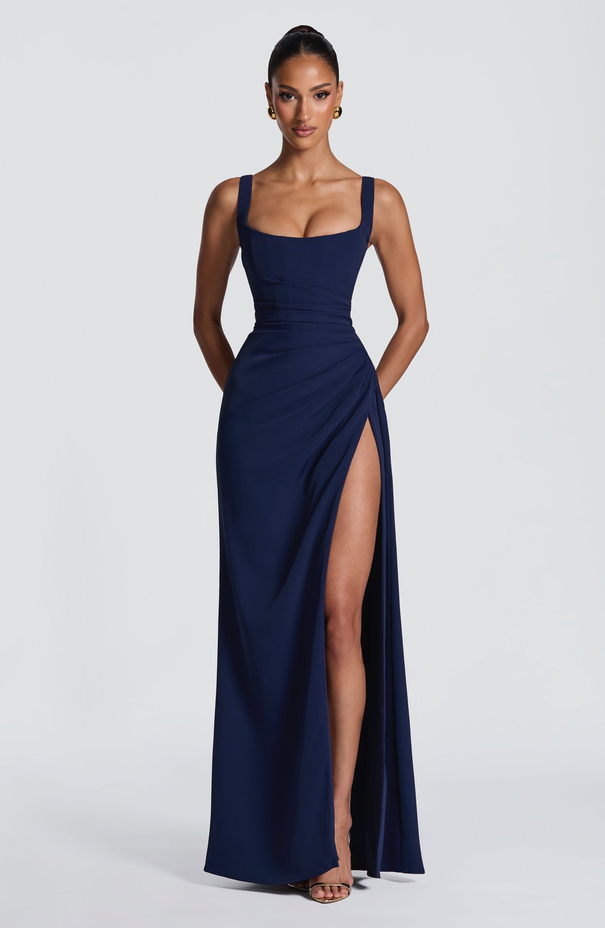 Laleh Maxi Dress Navy