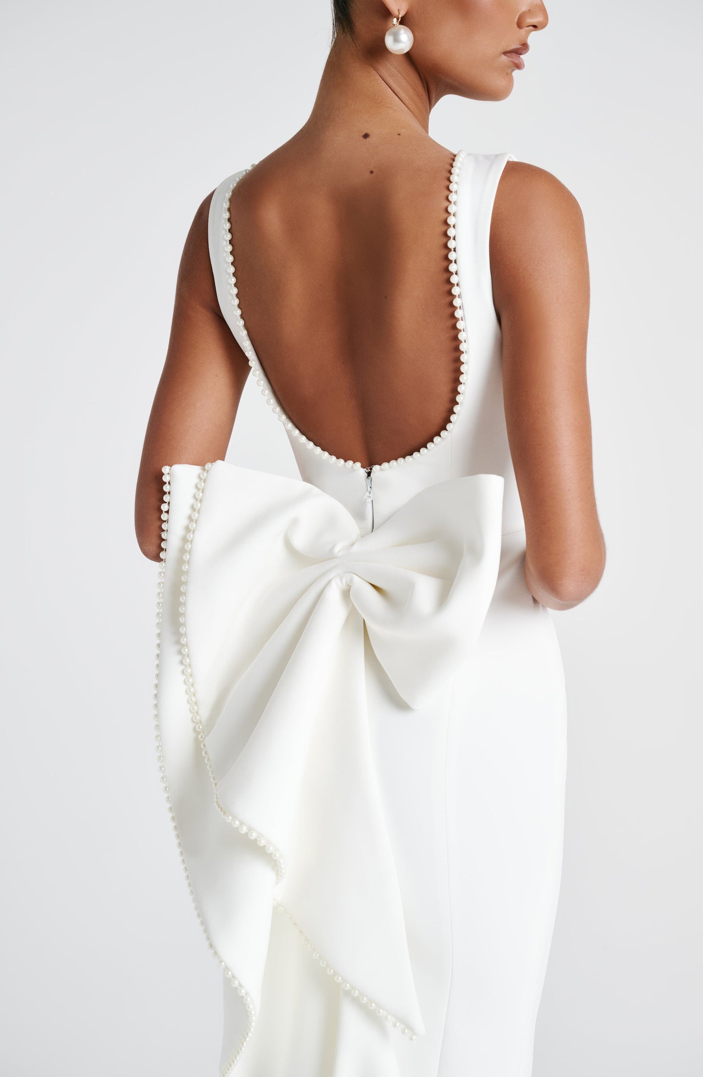 Lana Midaxi Dress Ivory