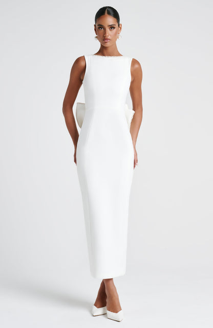 Lana Midaxi Dress Ivory