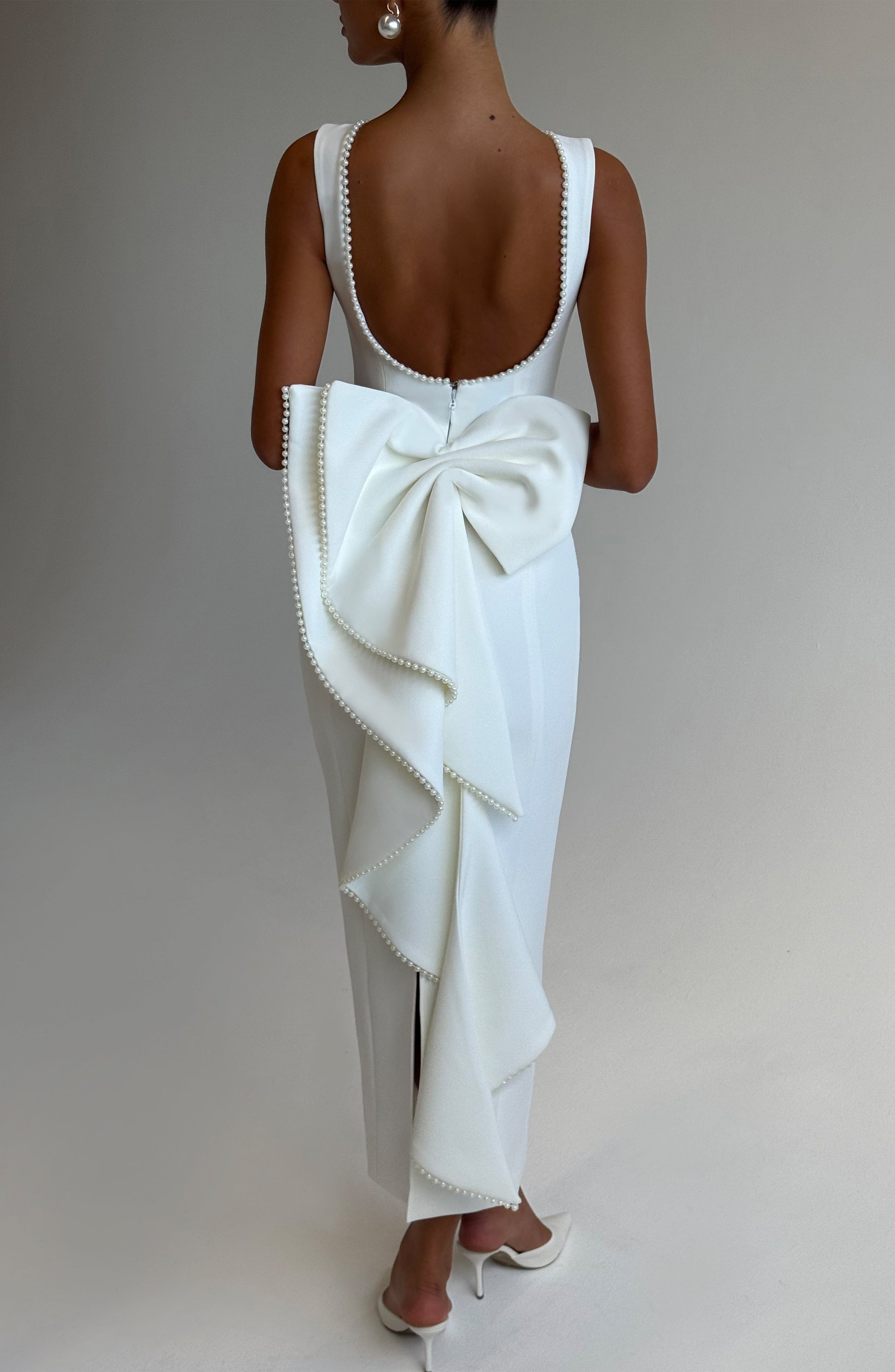 Lana Midaxi Dress Ivory