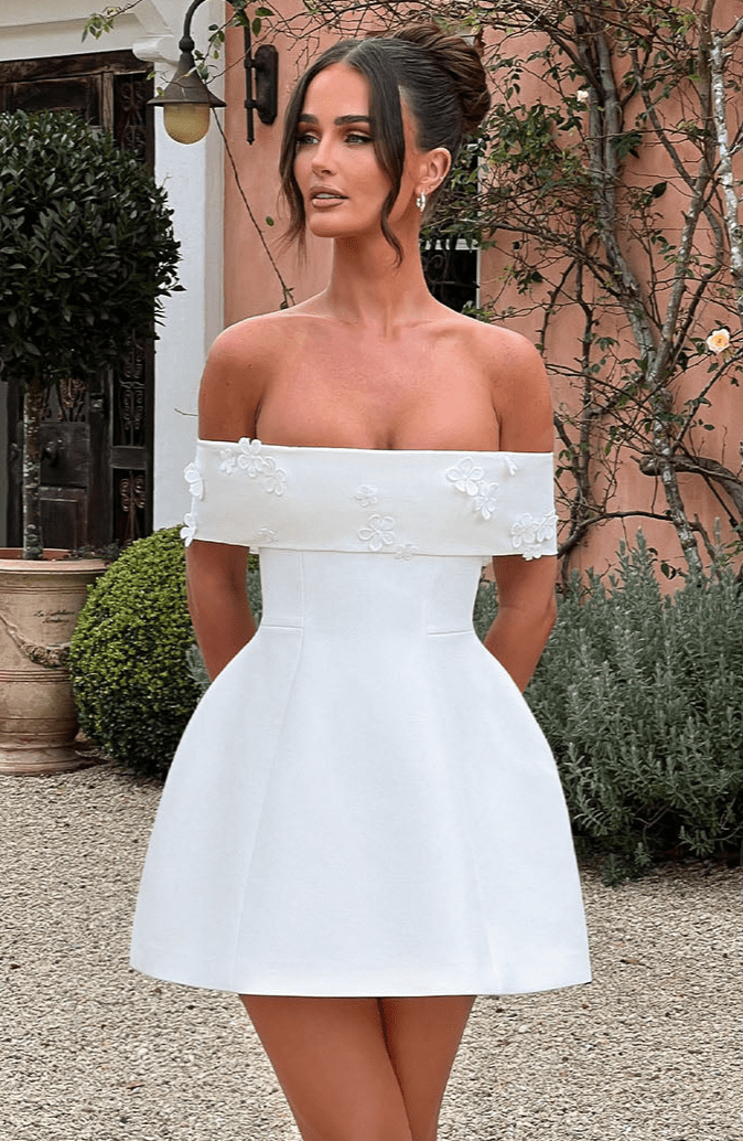 Laurel Mini Dress Ivory