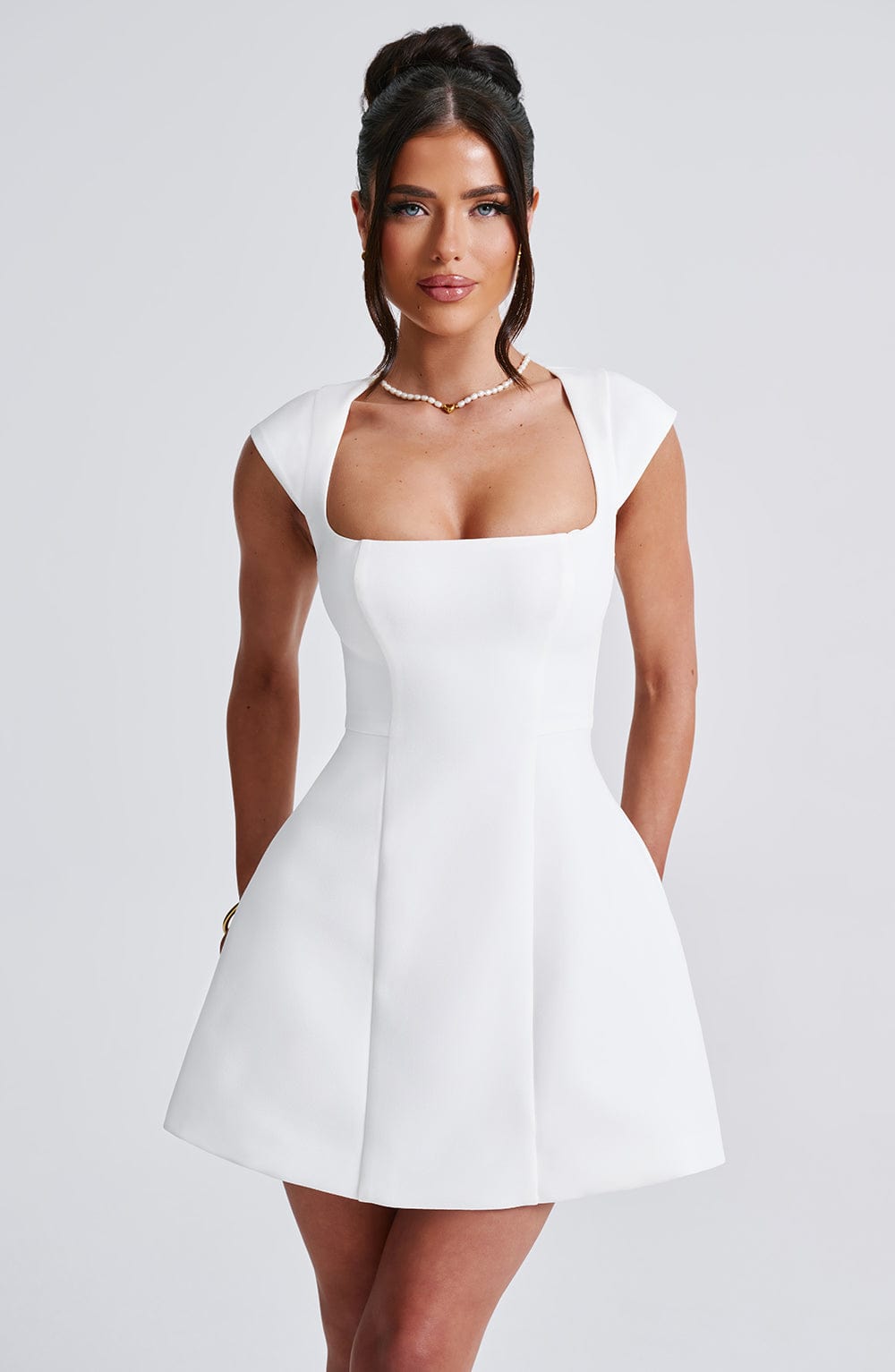 Lena Mini Dress Ivory