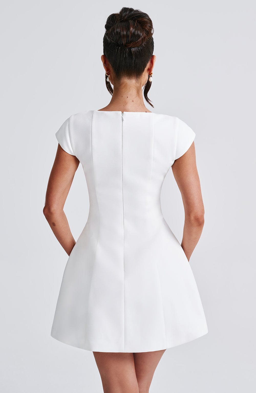 Lena Mini Dress Ivory