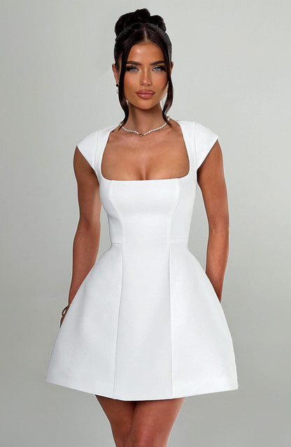 Lena Mini Dress Ivory
