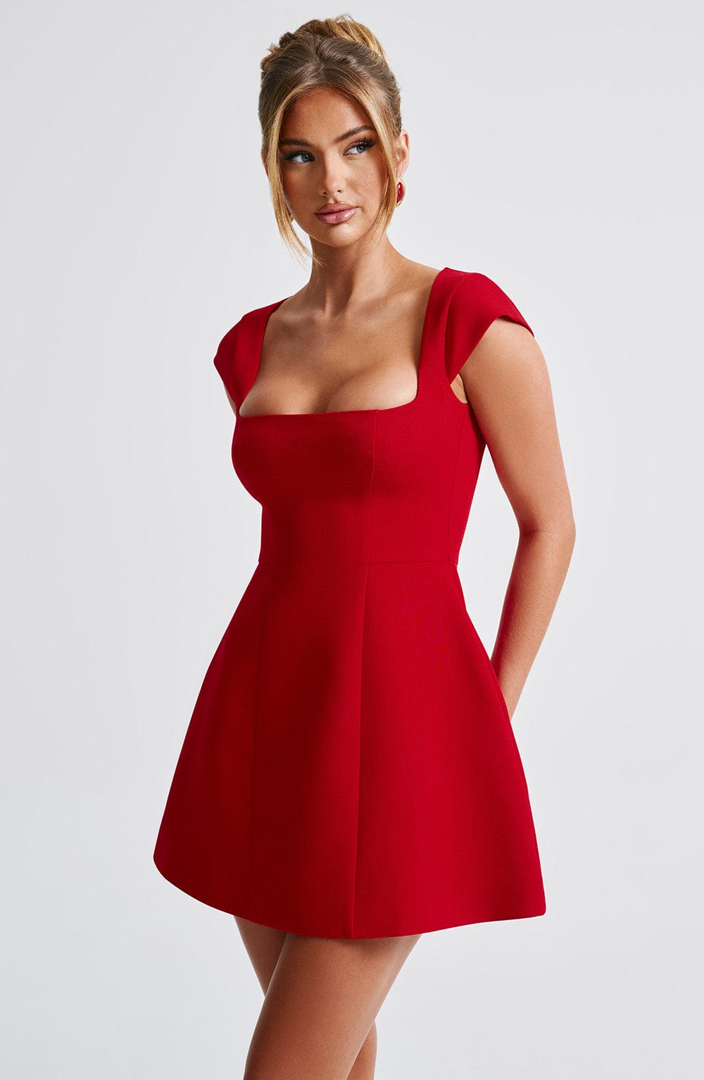Lena Mini Dress Red