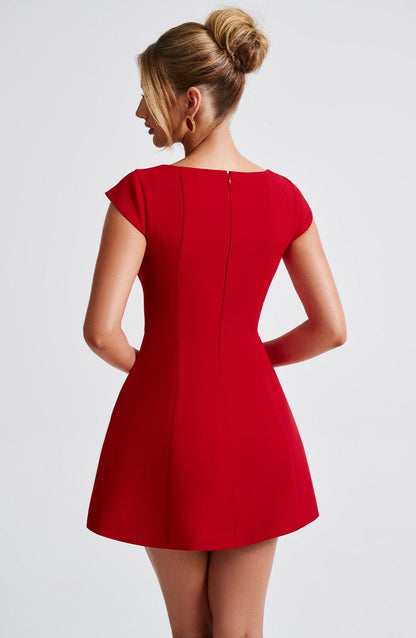Lena Mini Dress Red