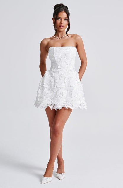Leona Mini Dress Ivory