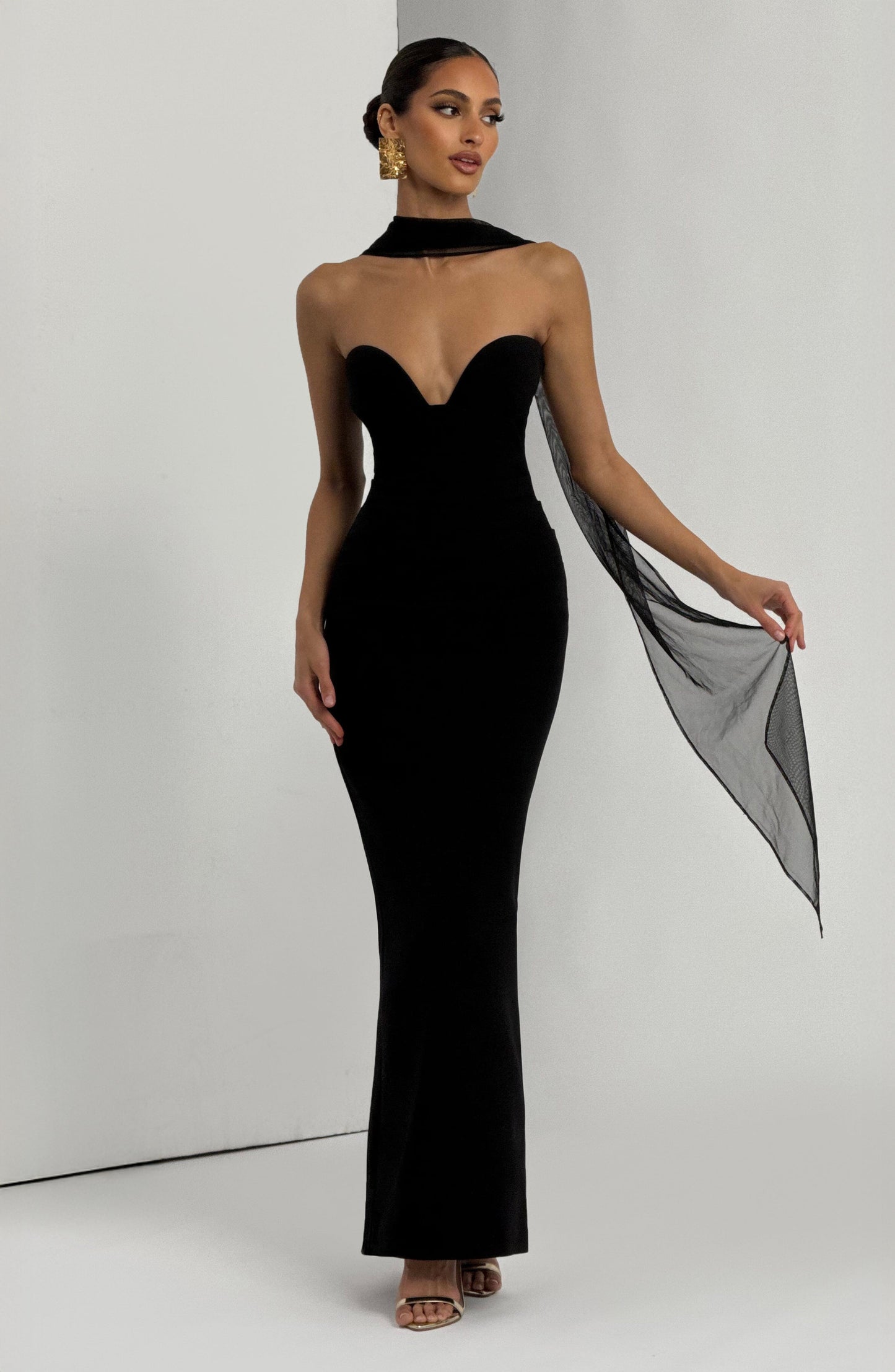 Lindsey Maxi Dress Black