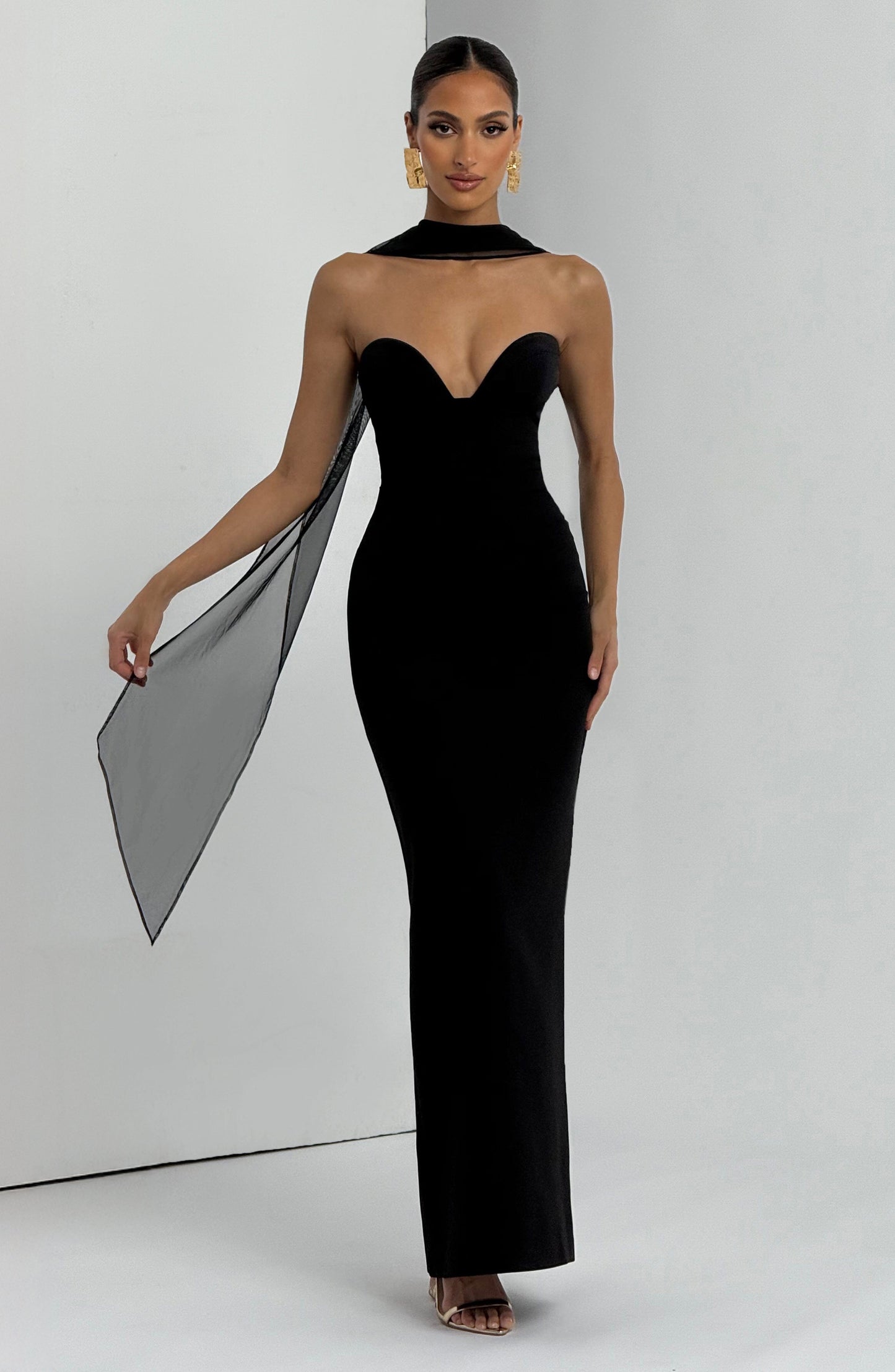 Lindsey Maxi Dress Black