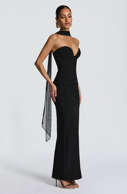 Lindsey Maxi Dress Black