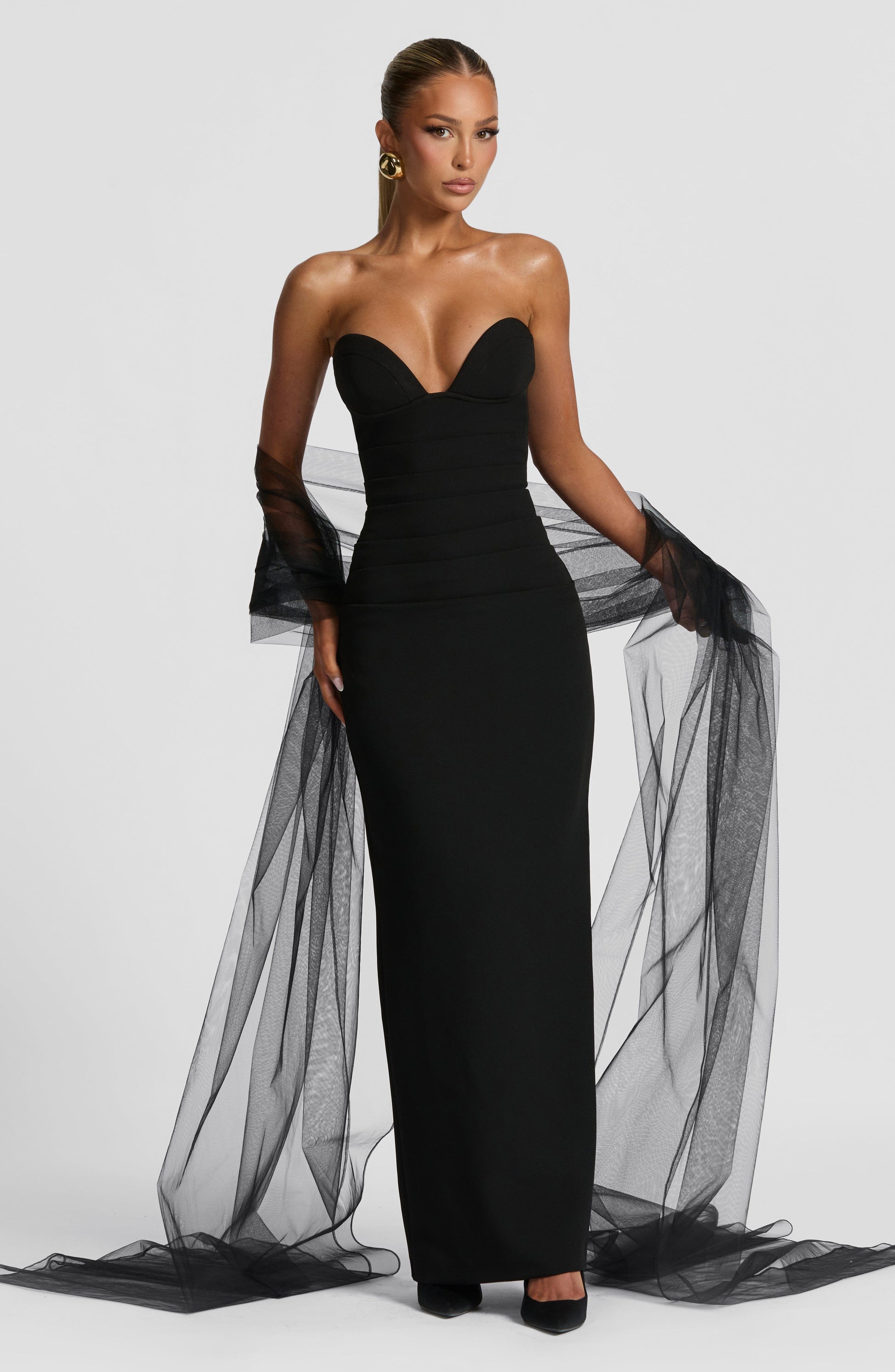 Lindsey Maxi Dress Black