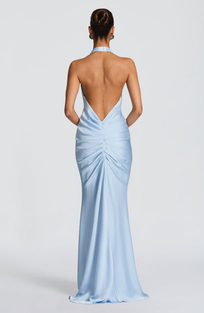 Linette Gown Glacier Blue