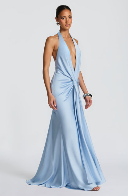 Linette Gown Glacier Blue