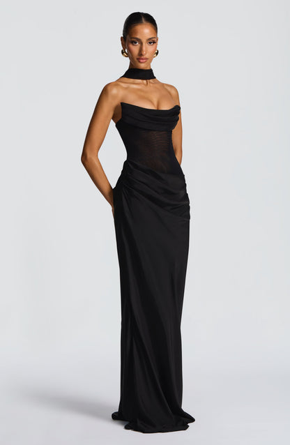 Liora Maxi Dress Black