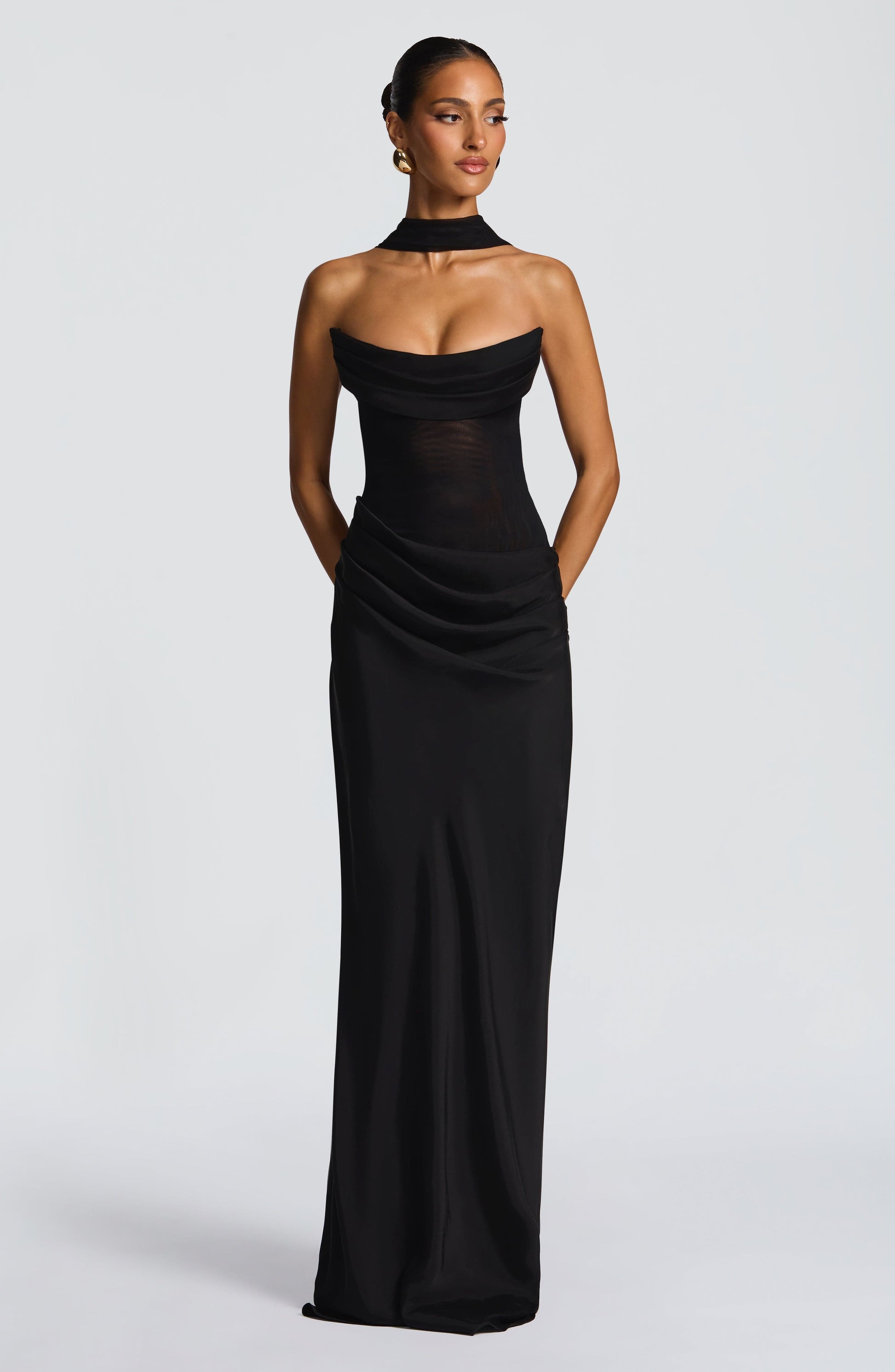 Liora Maxi Dress Black
