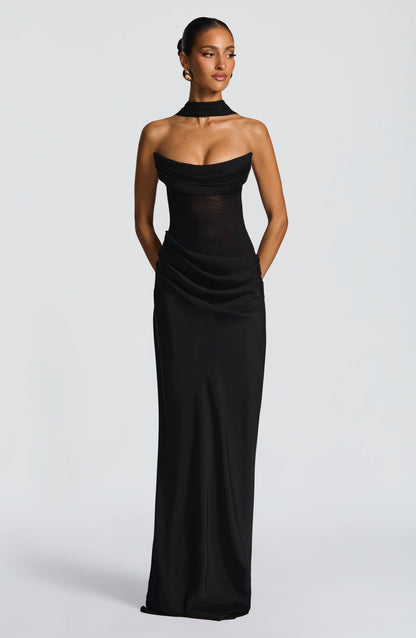 Liora Maxi Dress Black