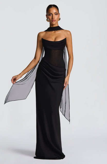 Liora Maxi Dress Black