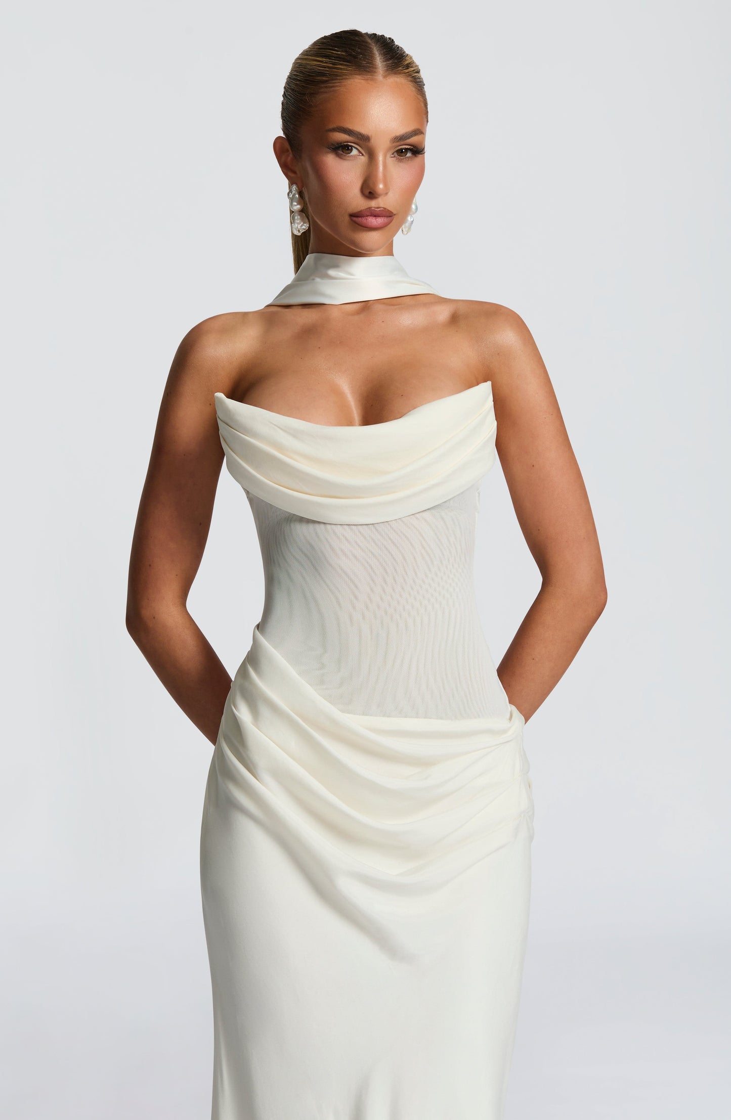 Liora Maxi Dress Ivory