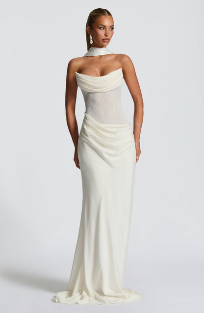 Liora Maxi Dress Ivory