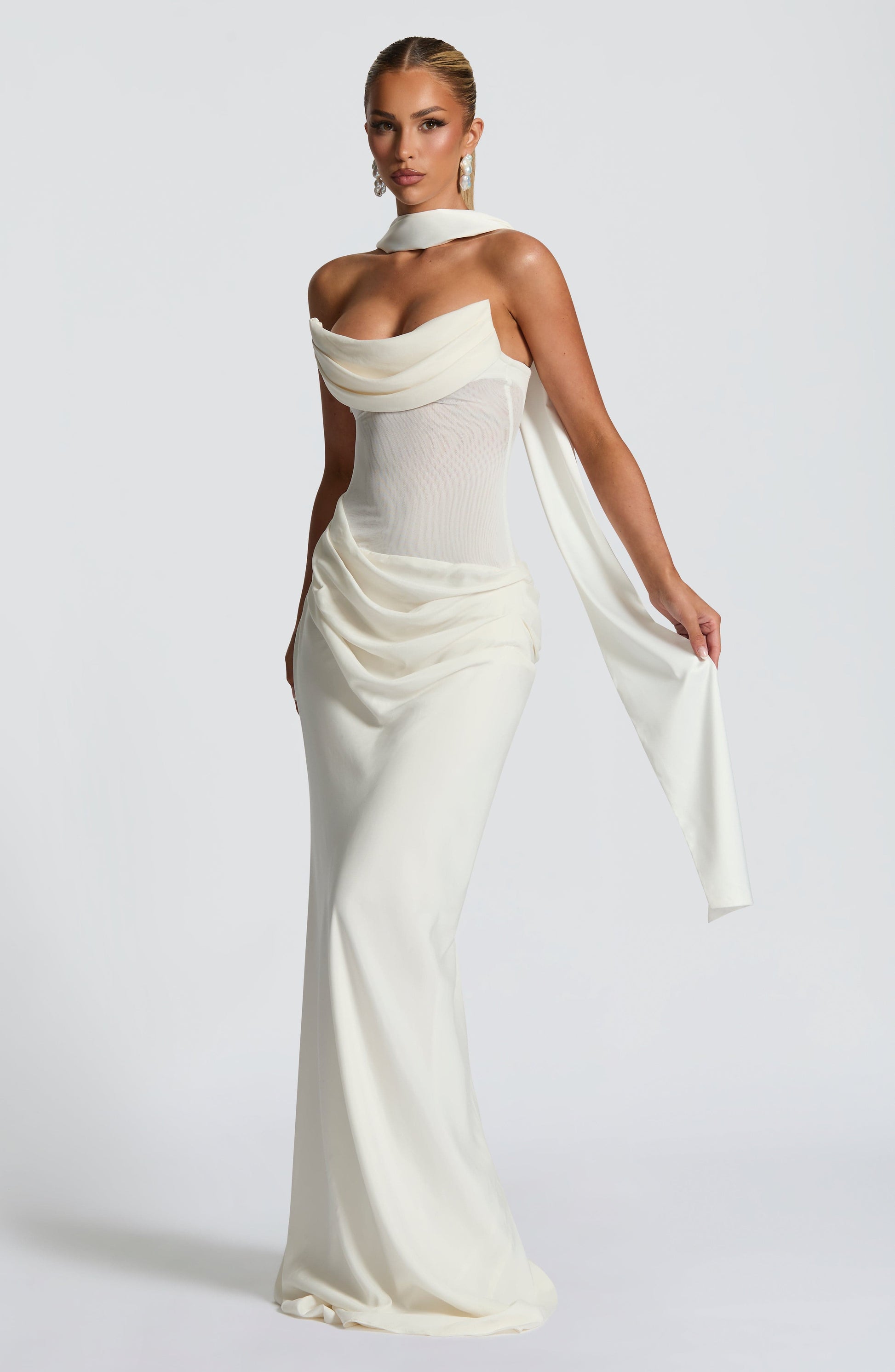 Liora Maxi Dress Ivory